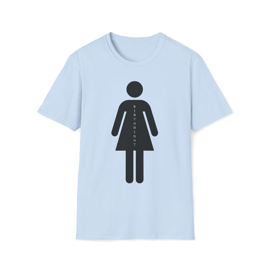 Womanhood is a Birthright/Unisex Softstyle T-Shirt